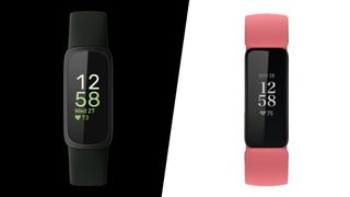 The front display on the Fitbit Inspire 3 and Inspire 2