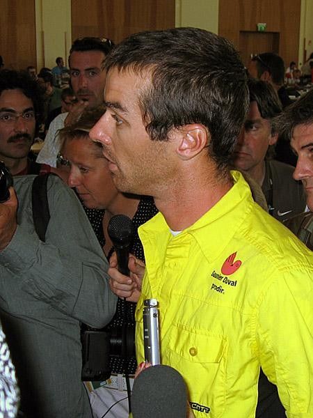 David Millar was upset