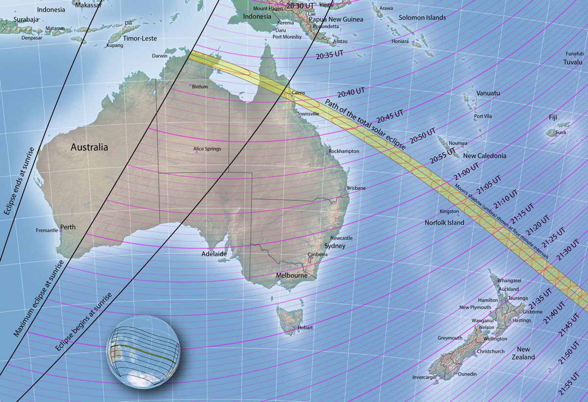 Total Solar Eclipse of 2012: November's Sun Spectacle Explained ...