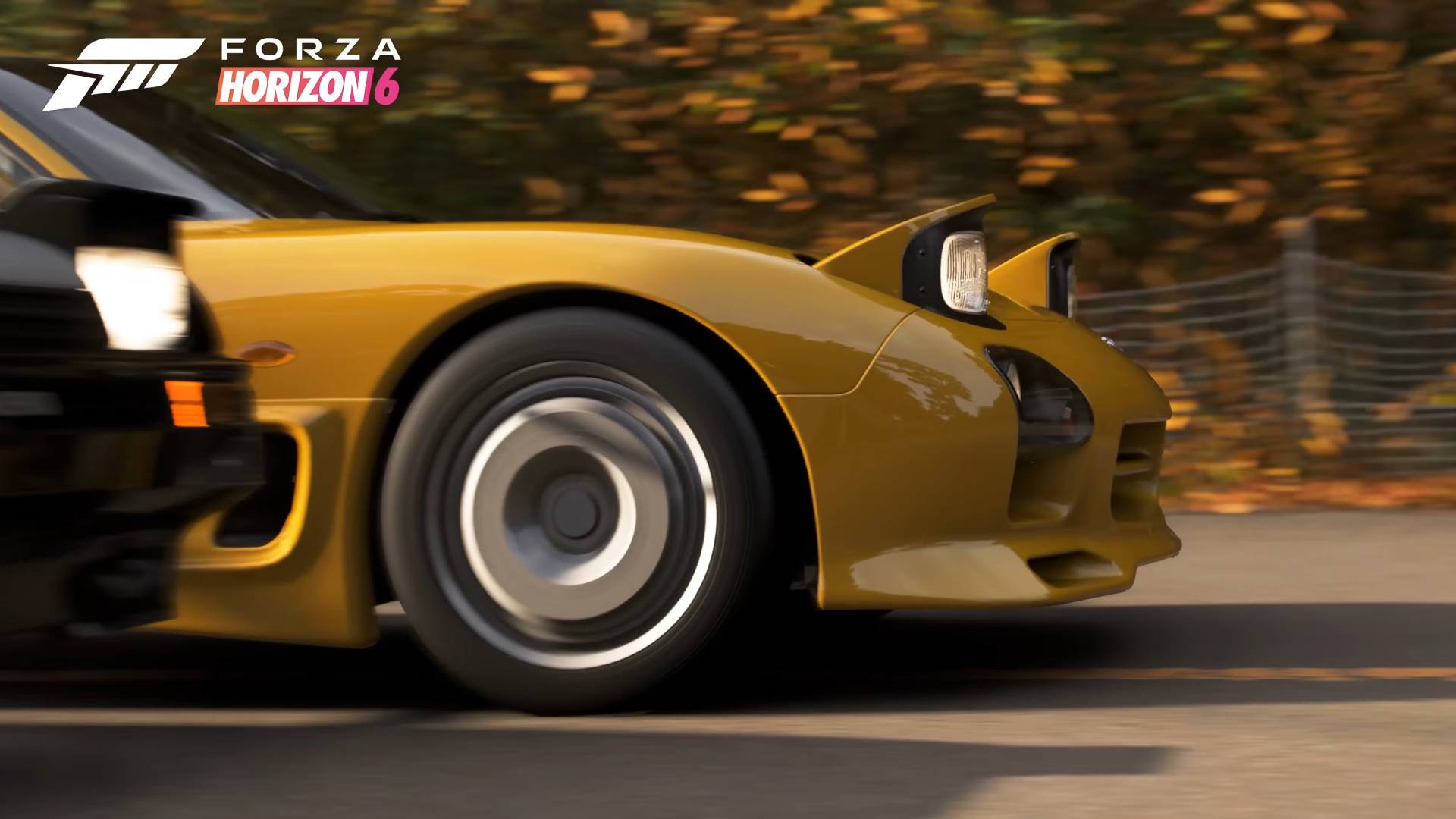 Forza Horizon 6 two toyotas racing through japanese countryside