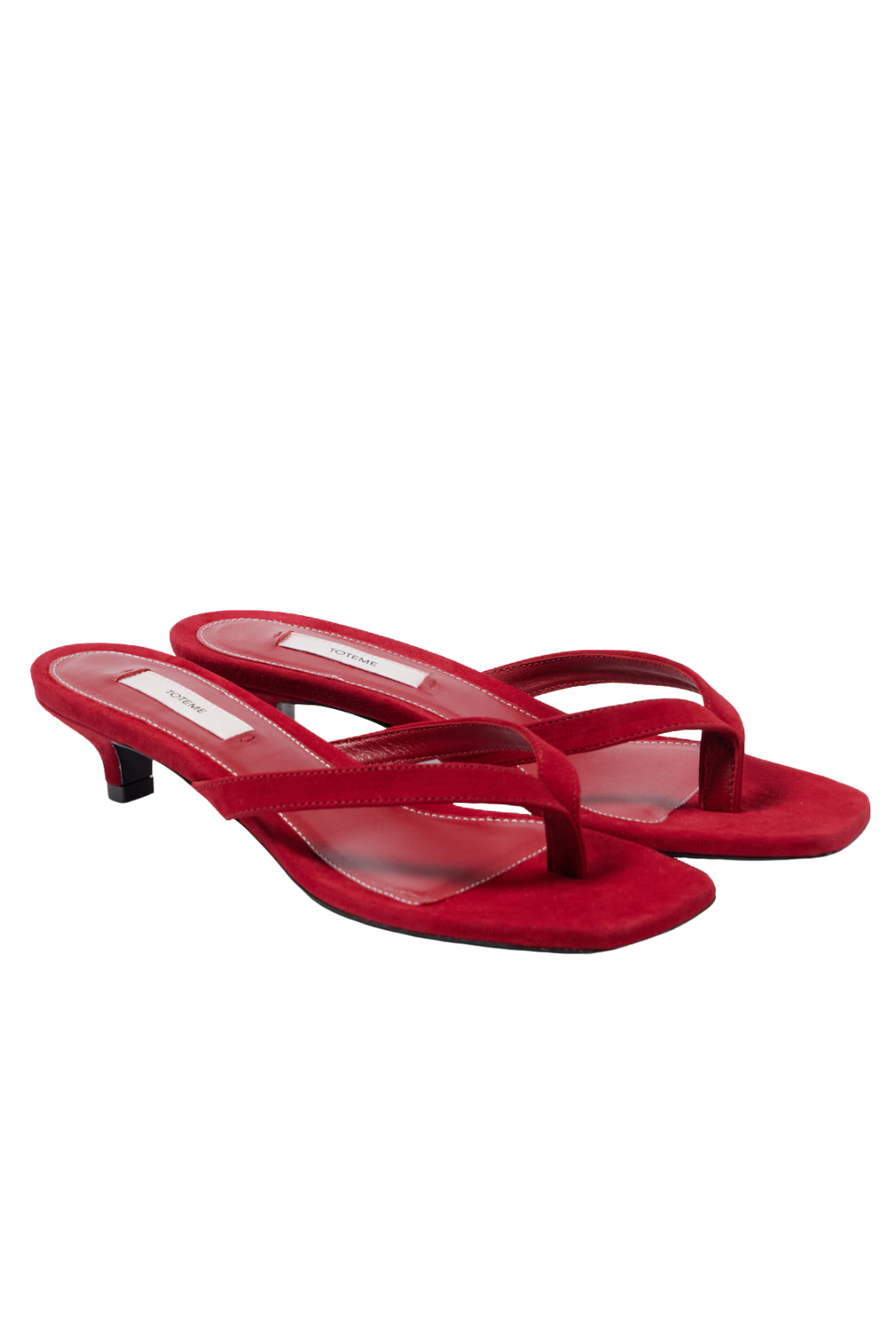 Suede Thong Sandals