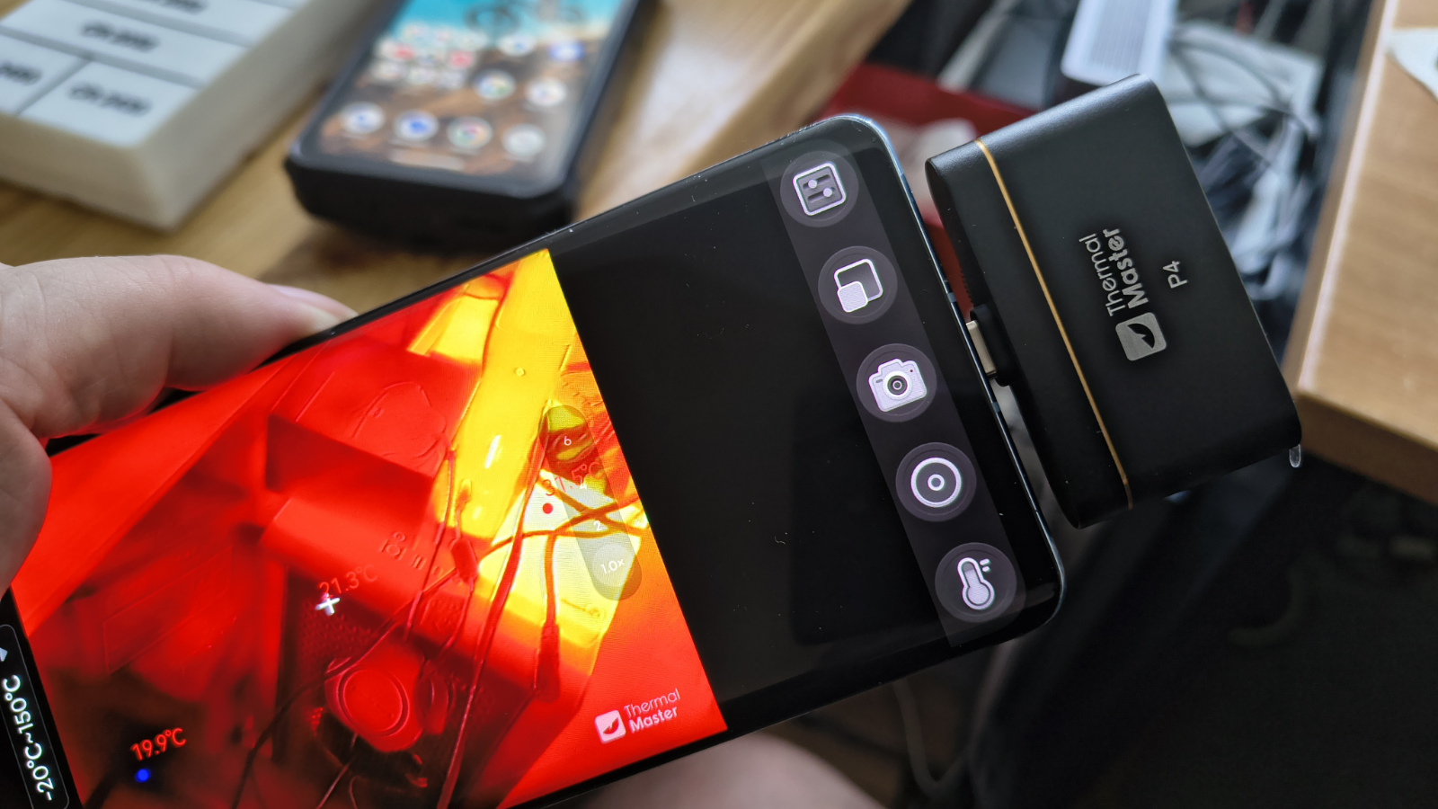 Thermal Master P4 thermal camera