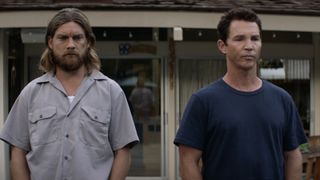 Jake Weary and Shawn Hatosy stand beside each other in Animal Kingdom season 6 episode 9