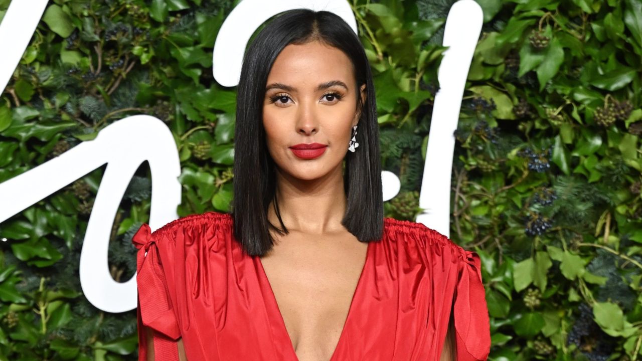 Maya Jama attends The Fashion Awards 2021 at the Royal Albert Hall on November 29, 2021 in London, England.