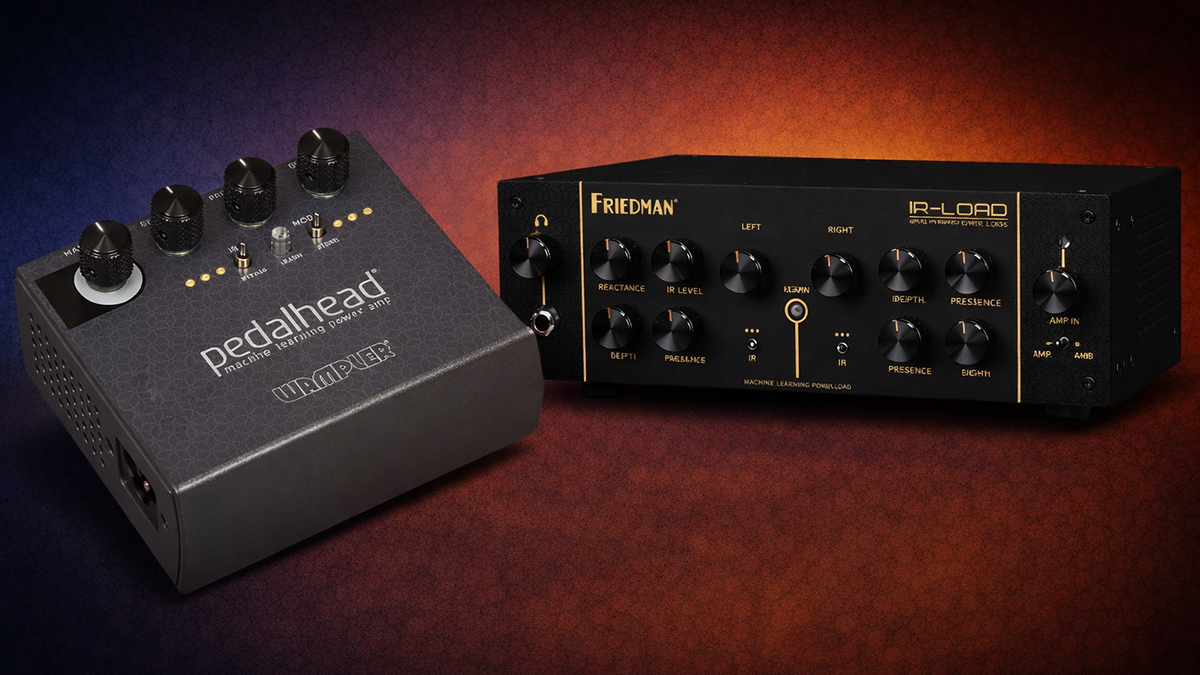 Brian Wampler&rsquo;s PEDALHEAD (left) and the Dave Friedman IR-LOAD (right)