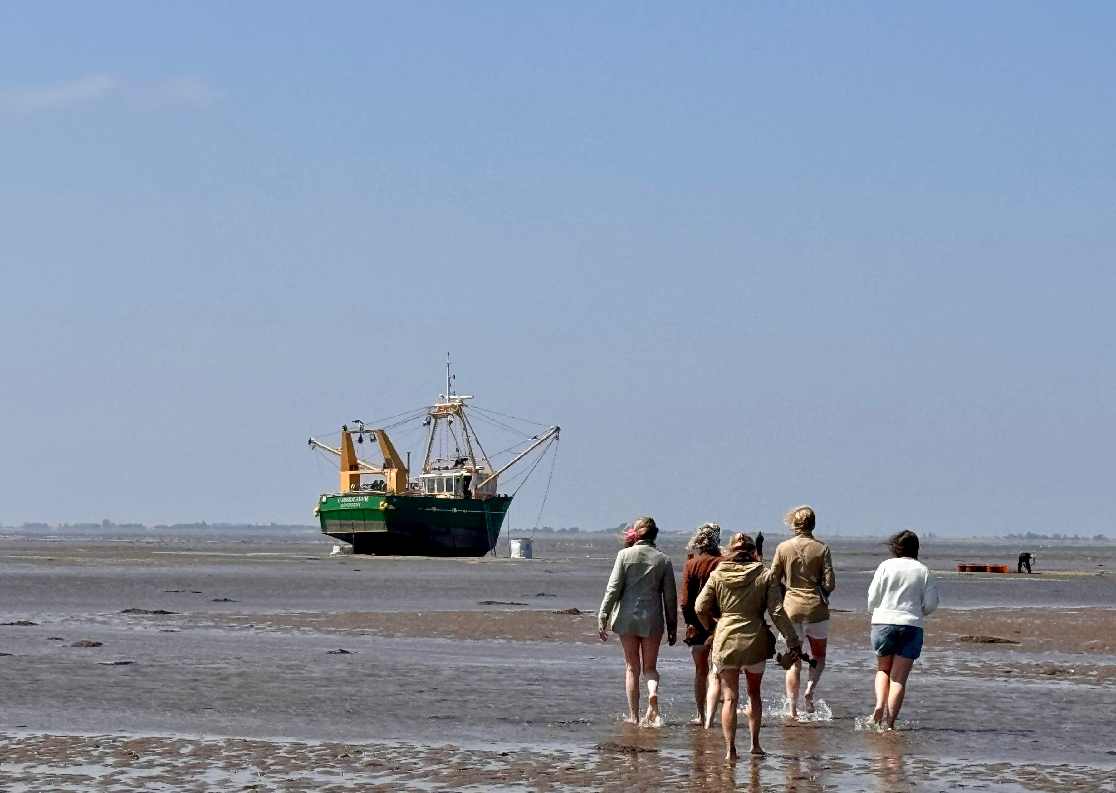 Traditional boat in Norfolk
