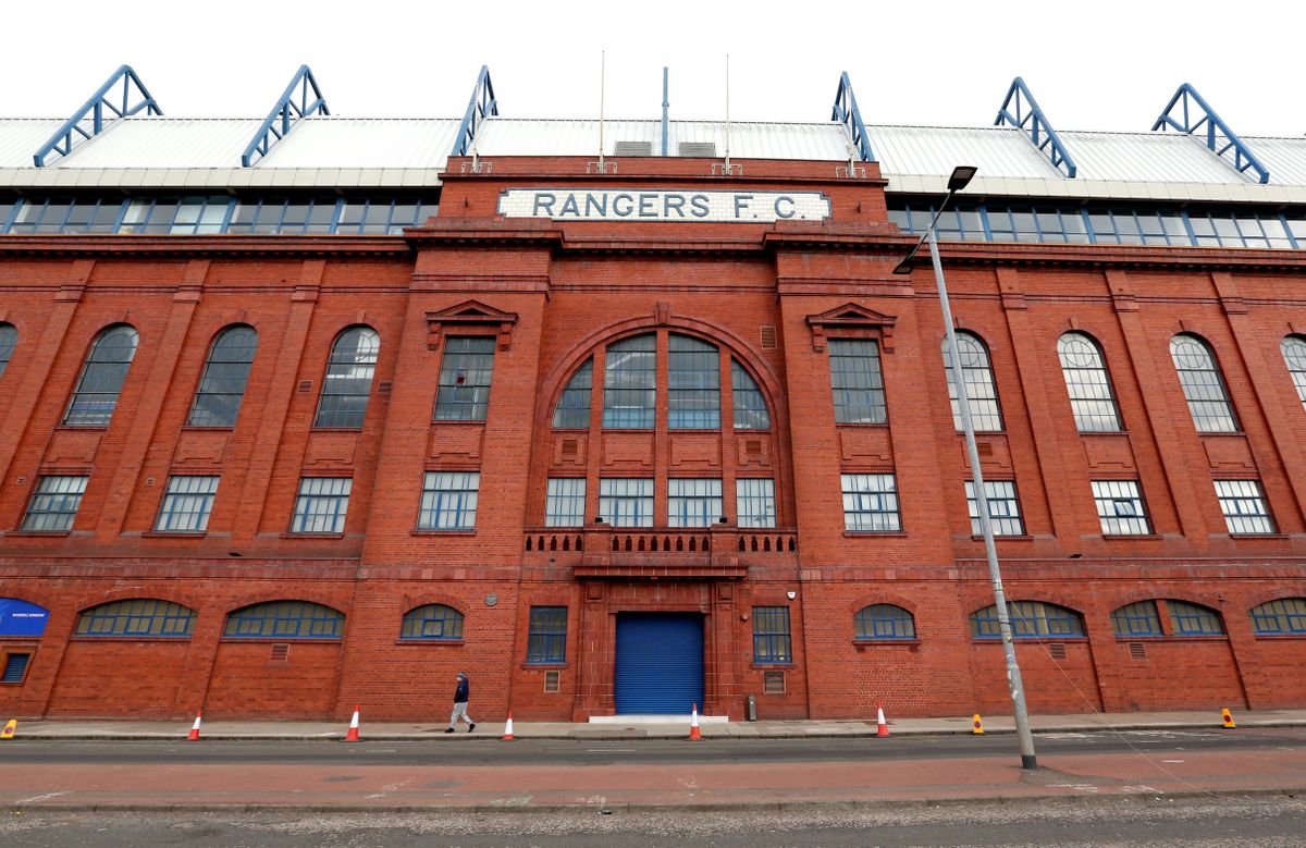 Rangers fans – Ibrox Stadium