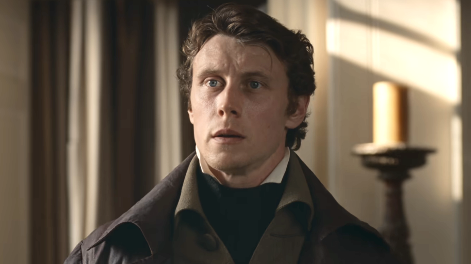 George MacKay as Edward in Sense &amp;amp; Sensibility
