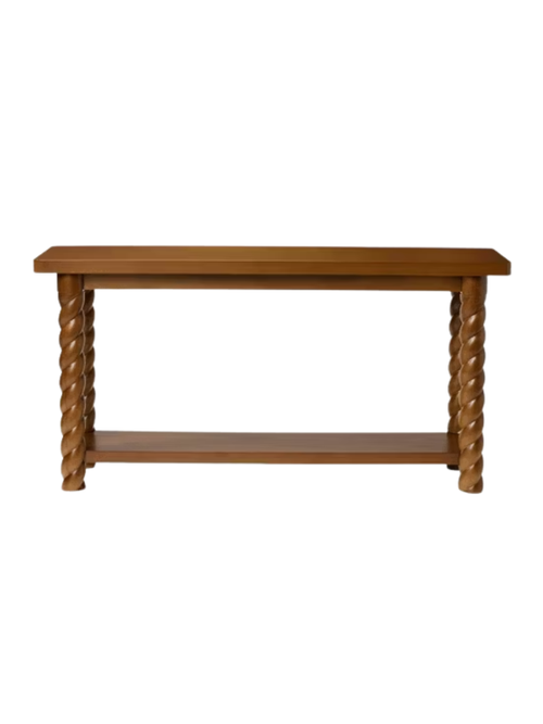 Console Table With Braided Legs 