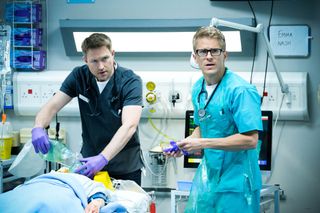 Ethan Hardy reunites with Cal Knight when Casualty returns to 2016 for its 35th anniversary special.