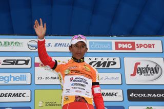 Best young rider, Egan Bernal (Androni Giocattoli)