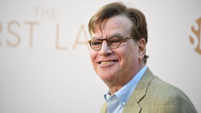 Aaron Sorkin at the premiere of 'The First Lady'