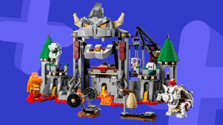 Lego Super Mario Dry Bowser Castle Battle