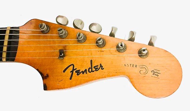 1962 Fender Jazzmaster owned by Jimi Hendrix