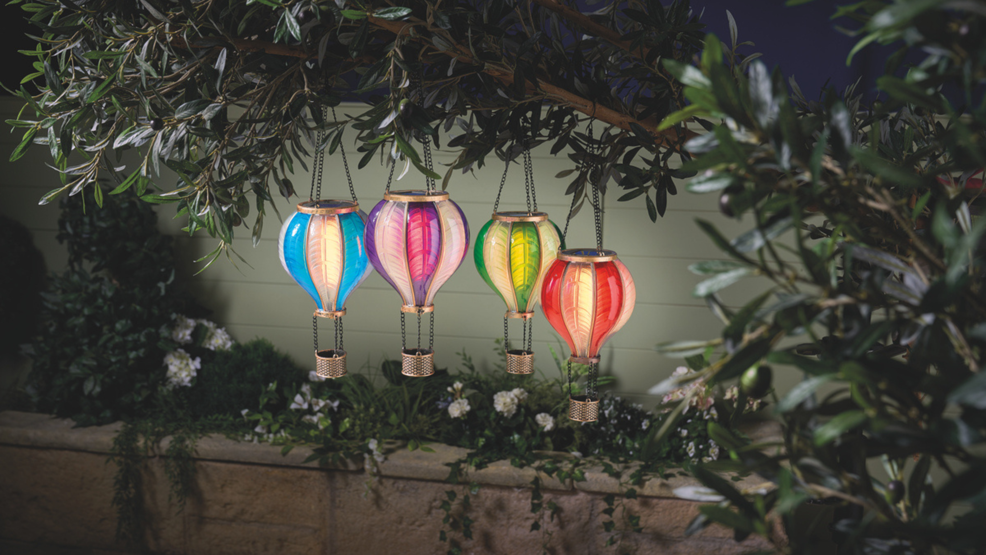 Aldi hot air balloon solar lights
