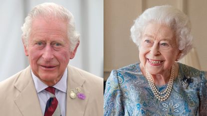 Prince Charles reads Queen's secret message, seen here side by side at different events