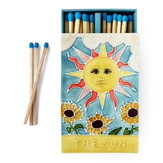 Ceramic the Sun Ii Matchbox