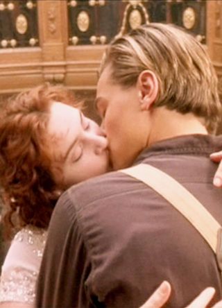 Kate Winslet and Leo DiCaprio.