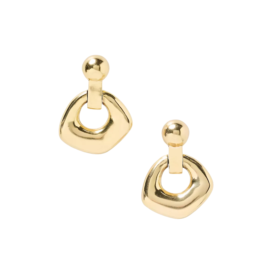 Loren Brass Knobs, Set of 2