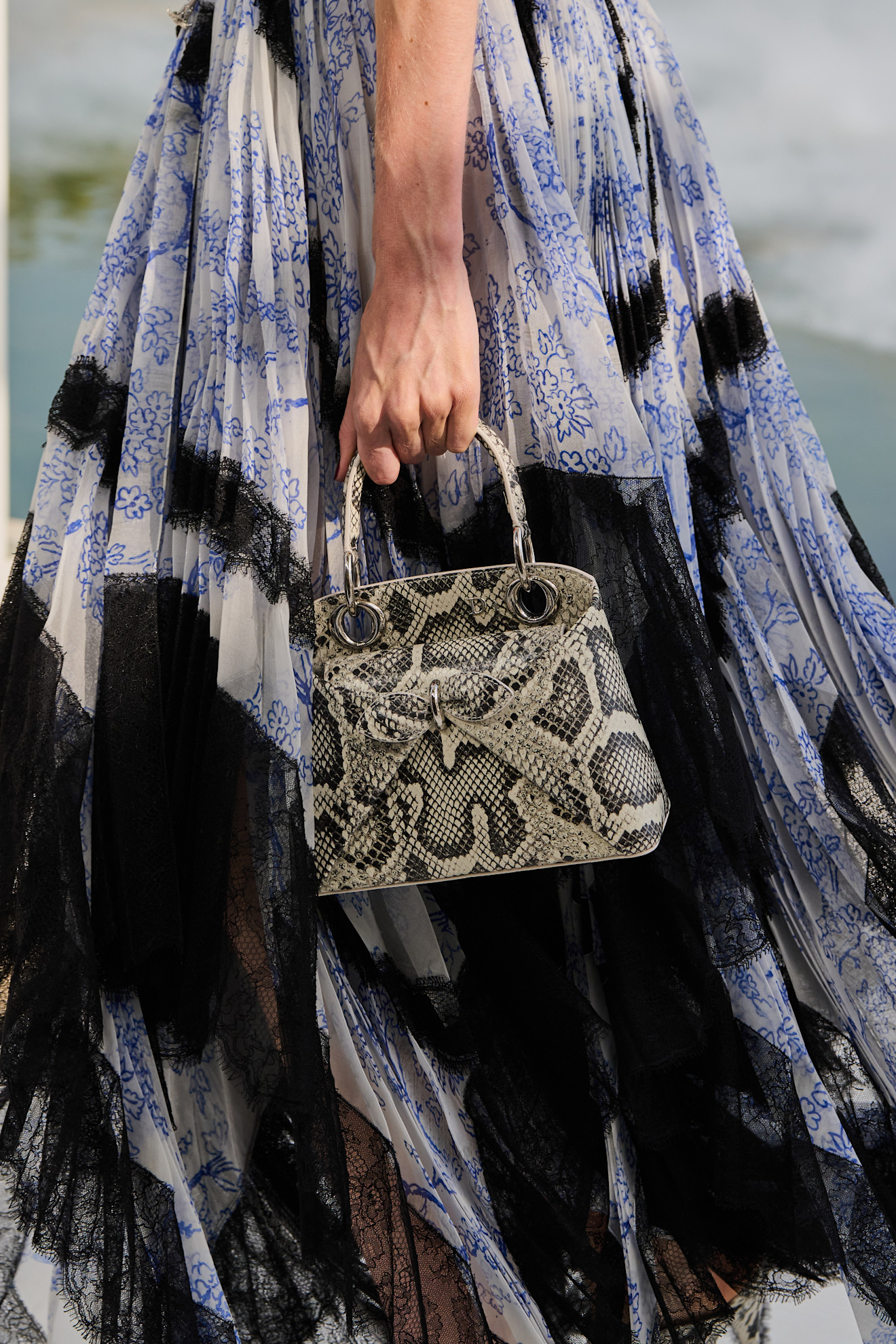 An image of the accessories at the Dior spring/summer 2027 show.