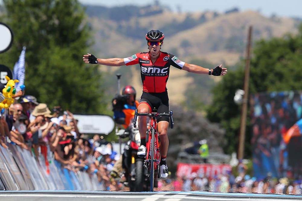 Richie Porte wins stage 2 at the Tour Down Under