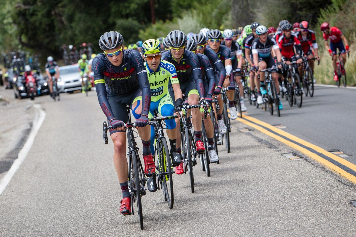 Hincapie and Tinkoff-Saxo spent another day working on the front