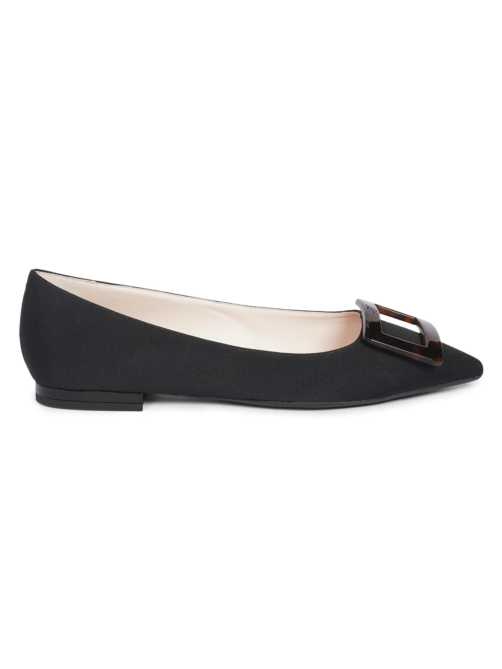 Gommettine Leather Ballerina Flats