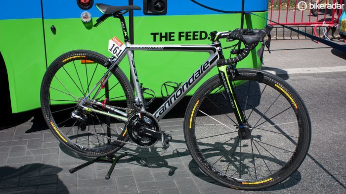 Here's the team leader's main bike, with full paint detailing
