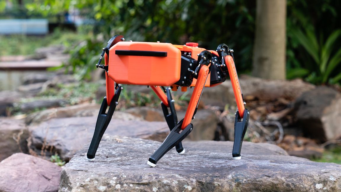 quadruped robot raspberry pi