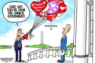 Biden's valentine.