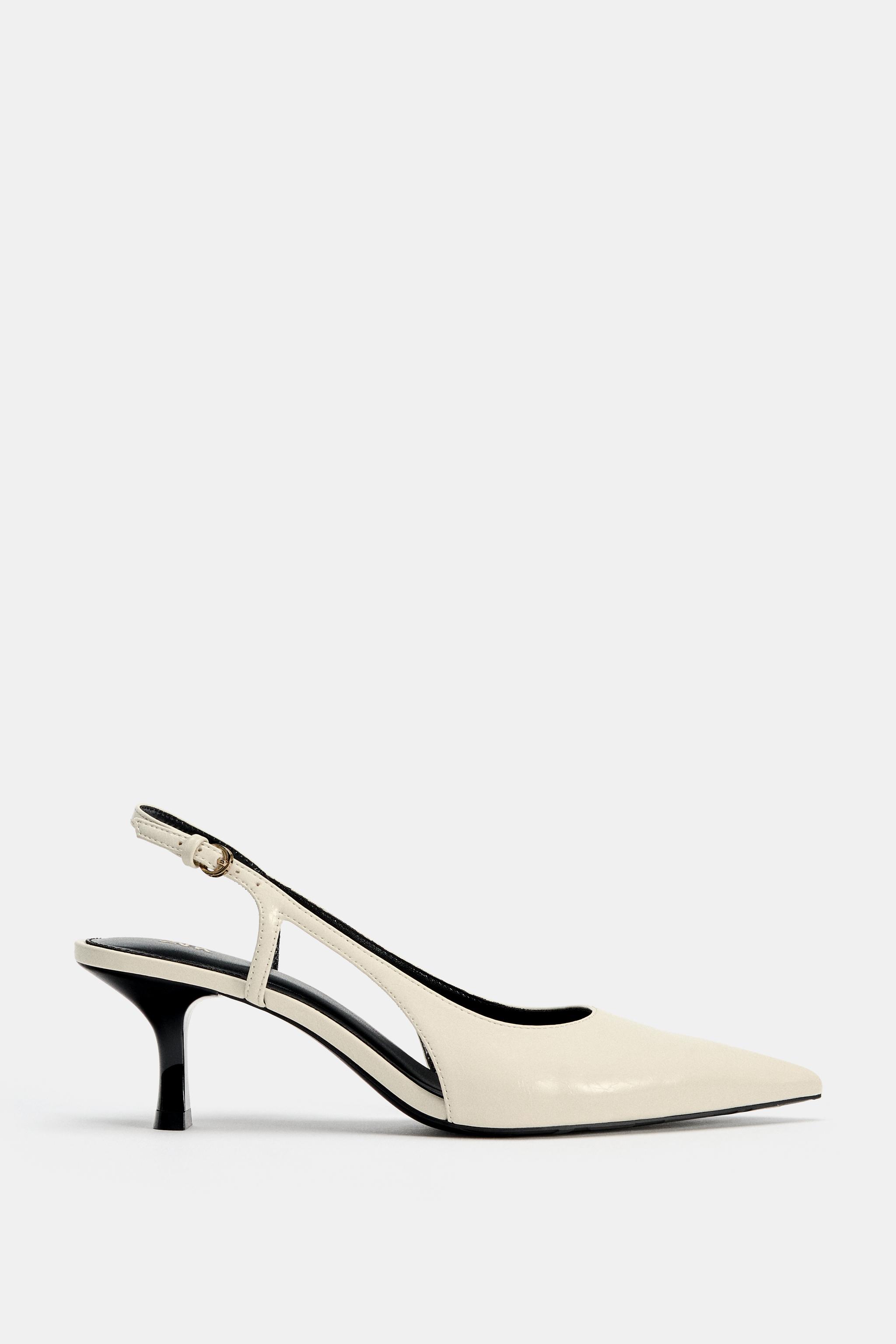 Slingback High-Heel Shoes