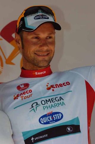 Tom Boonen (Omega Pharma-QuickStep) leads overall.