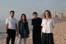 Beirut designers photographed at the beach