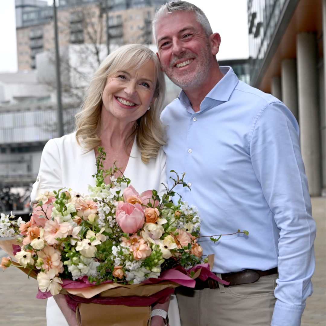 Carol Kirkwood and Steve Randall