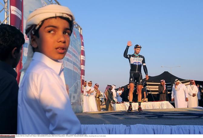 Best young rider Guillaume Van Keirsbulck on the podium
