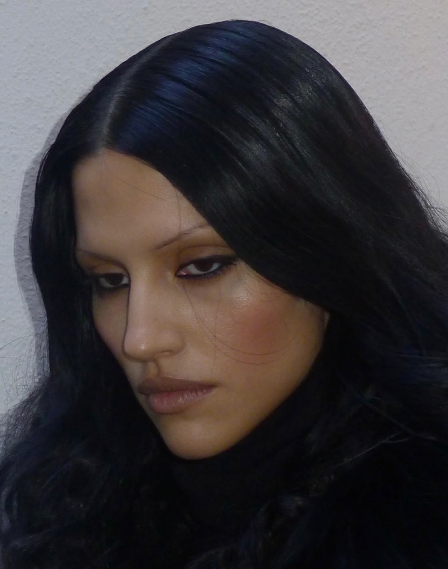 Gabbriette wearing dark eyeliner