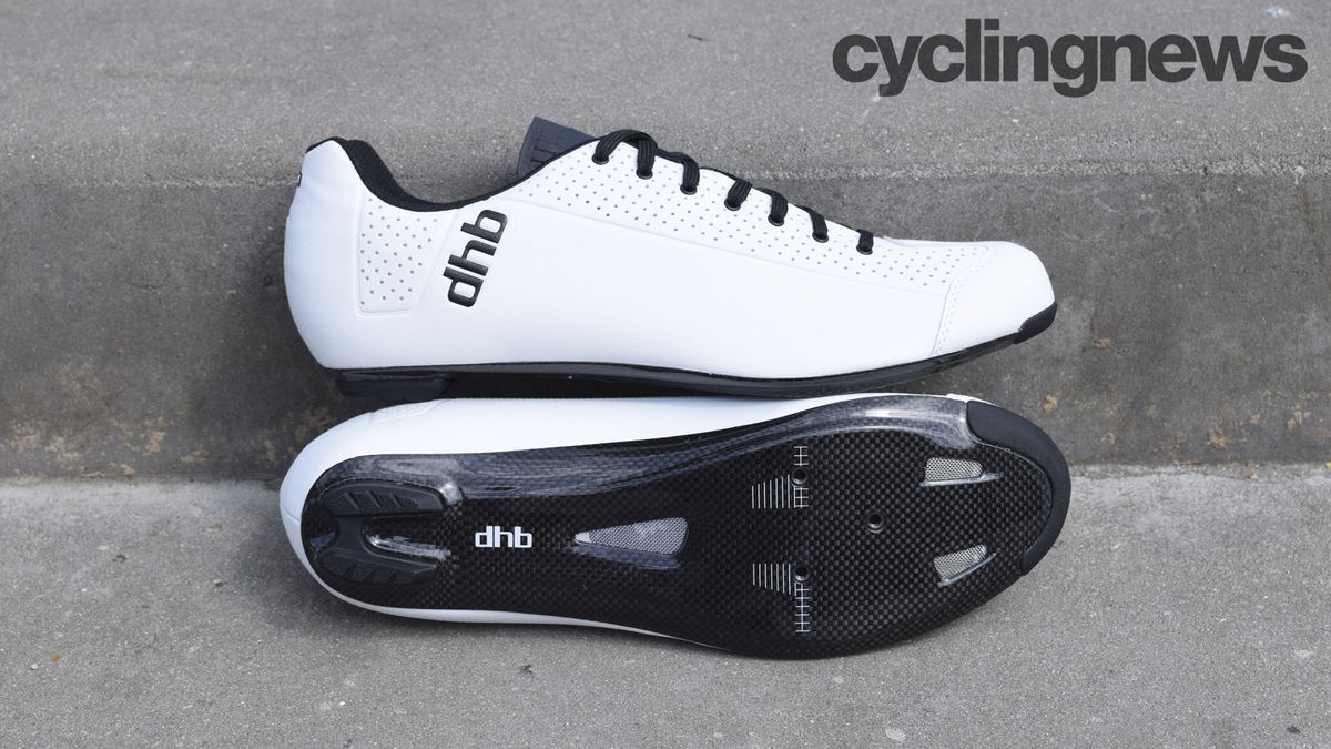 The stiff carbon sole has been upgraded from the entry level Dorica shoes from dhb