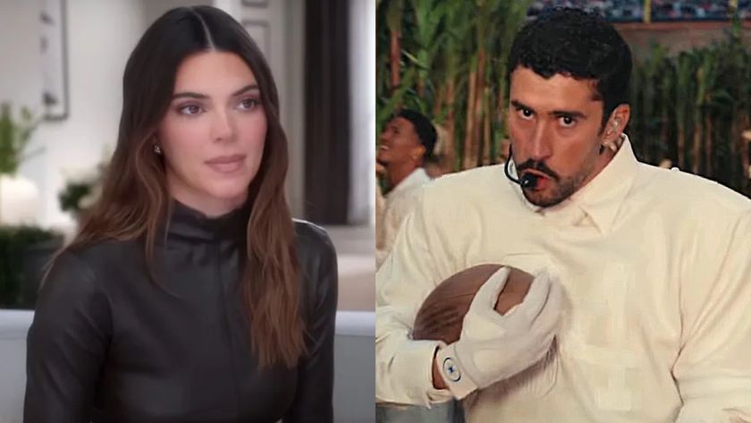 Kendall Jenner on The Kardashians and Bad Bunny performing at Super Bowl LX.