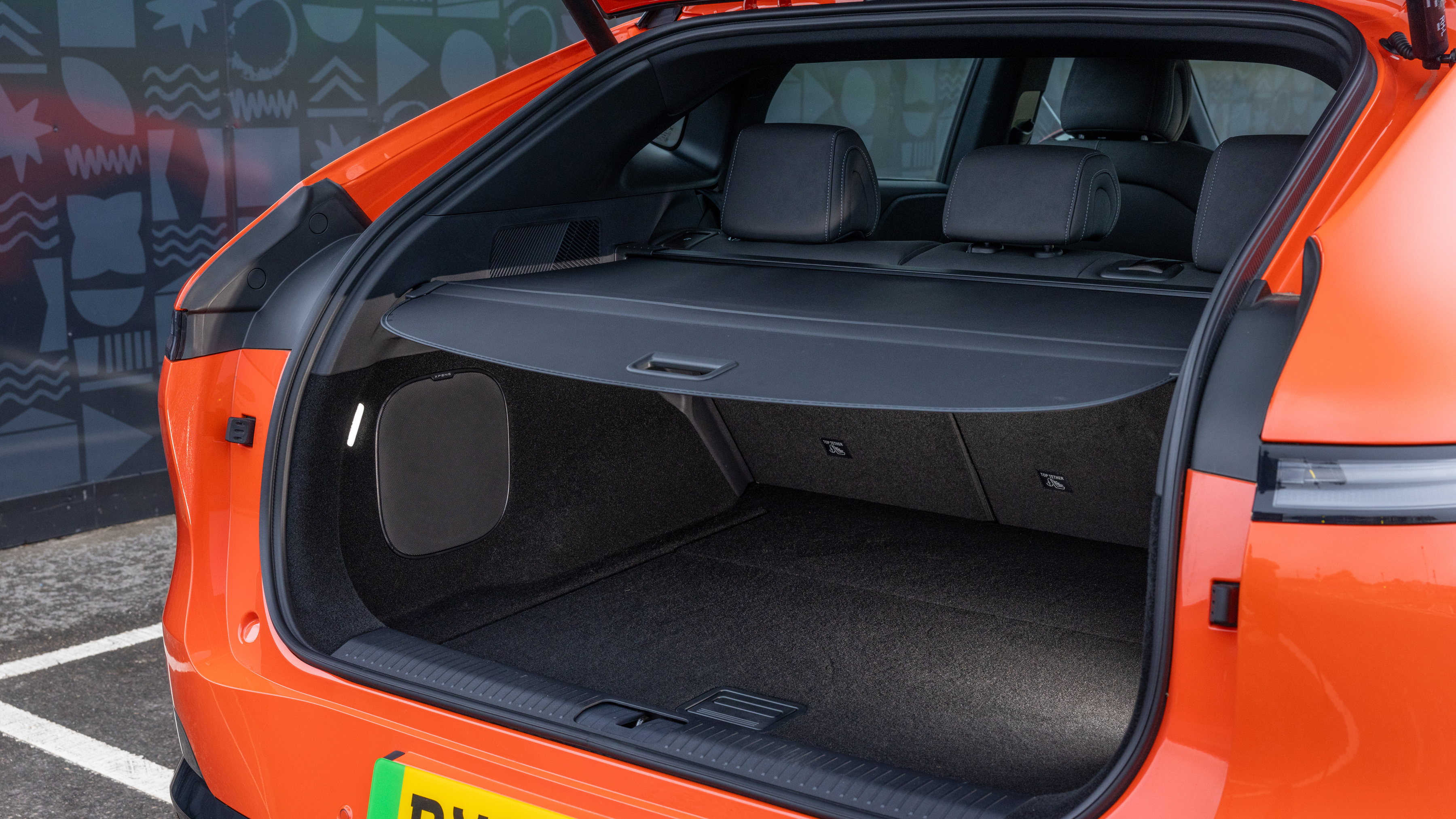 The rear of the Xpeng G6