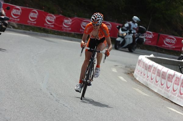 Romain Sicard (Euskaltel-Euskadi) nears the end of the stage.