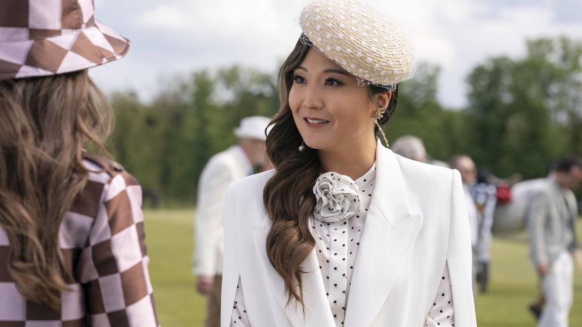 Ashley Park as Mindy in episode 408 of Emily in Paris