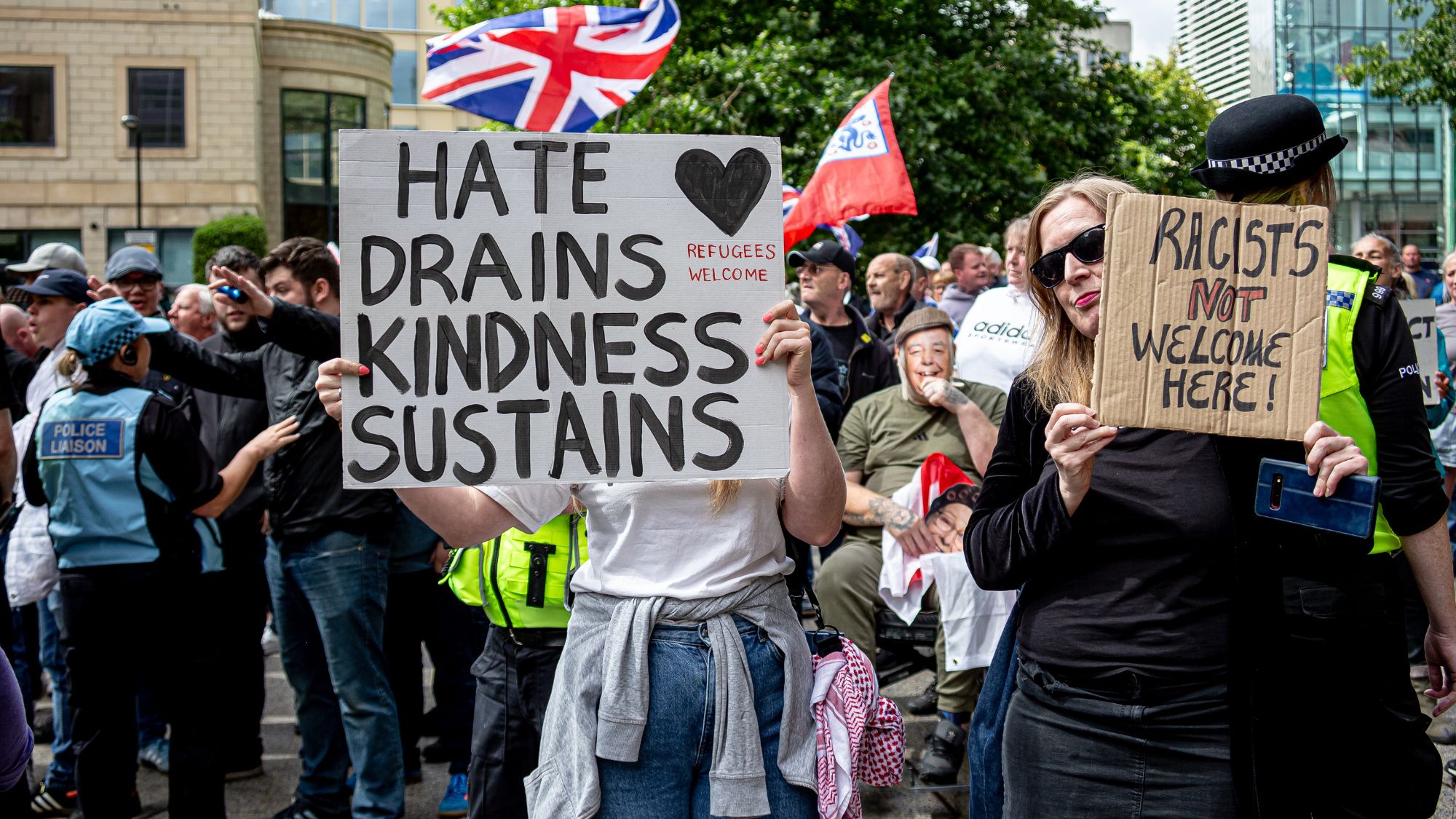 Anti-racism march
