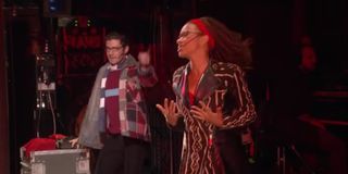 Tracie Thoms and Adam Kantor in Rent 2008
