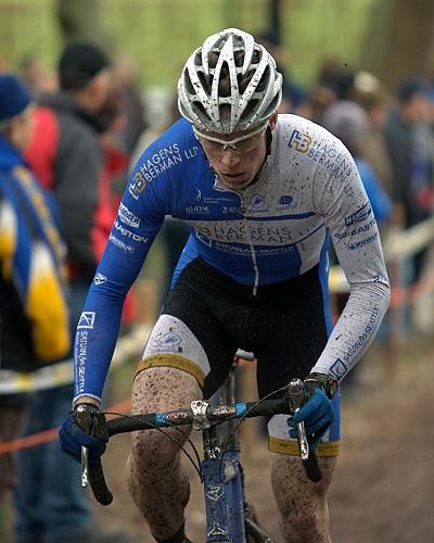 Dan Neyens looking focused at Diegem.