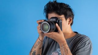 A Leica SL3-P full frame mirrorless camera