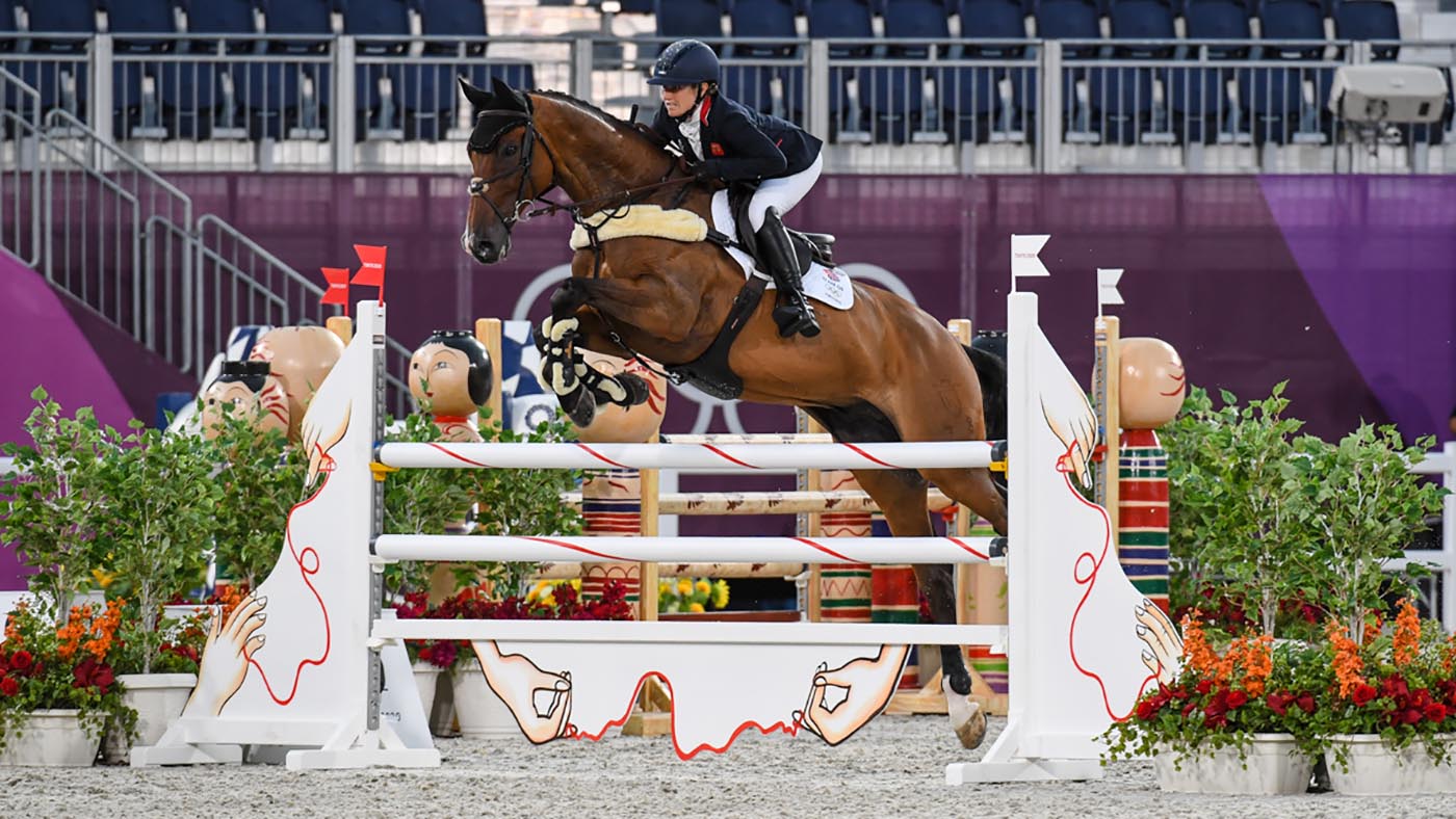 Olympic eventing showjumping Laura Collett