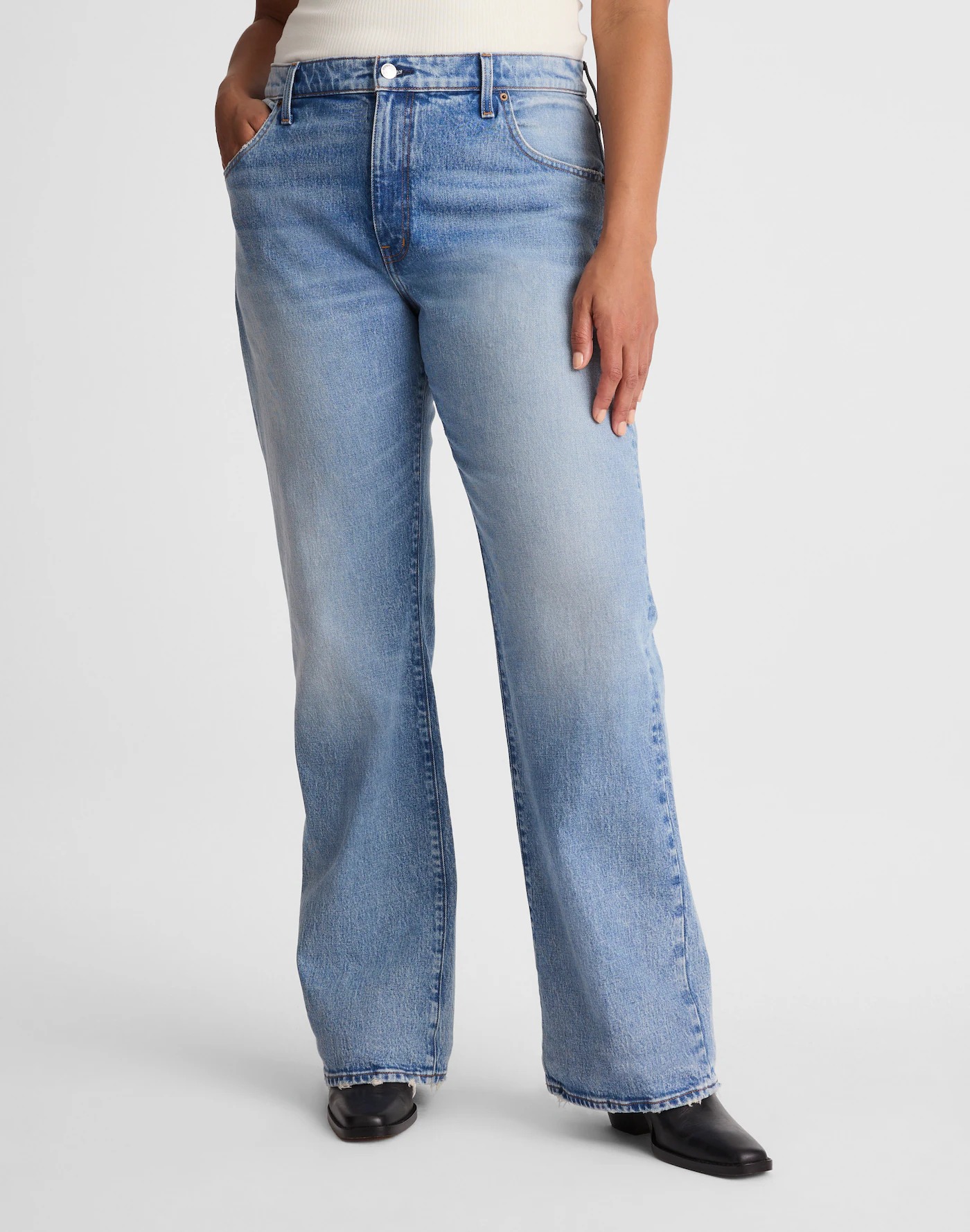 Relaxed Bootcut Jeans