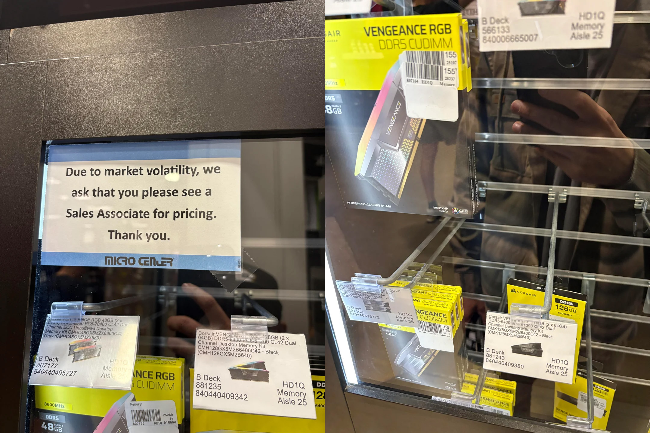 Micro Center RAM pricing