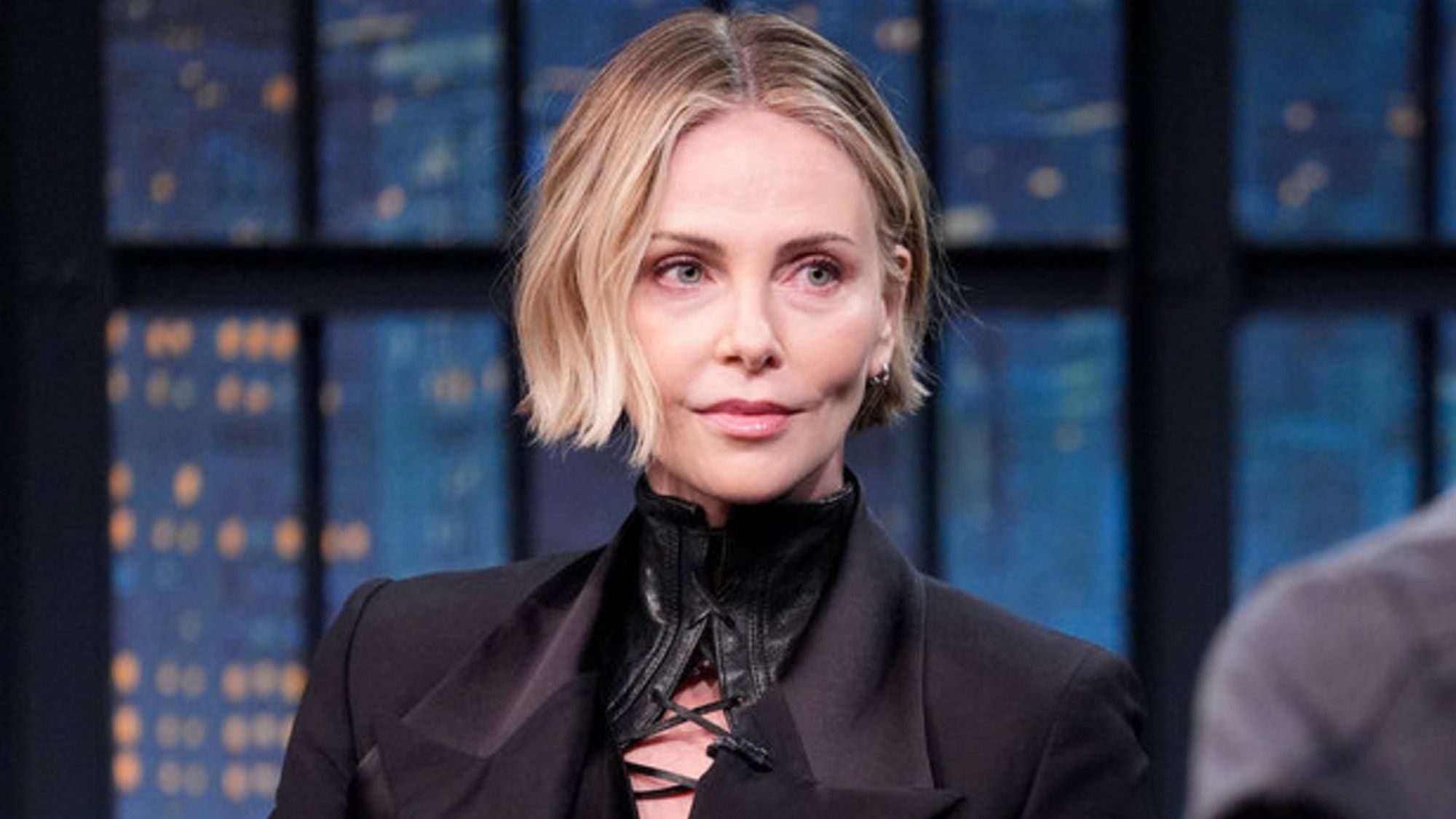 New Trend Alert: Charlize Theron Is The Second A-Lister To Wear Silver Fringe This Week New Trend Alert: Charlize Theron Is The Second A-Lister To Wear Silver Fringe This Week
