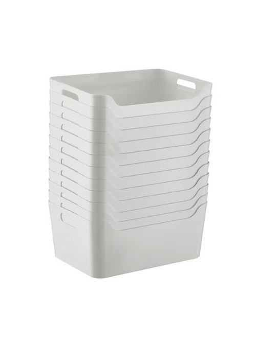 Plastic Storage Bins With Handles